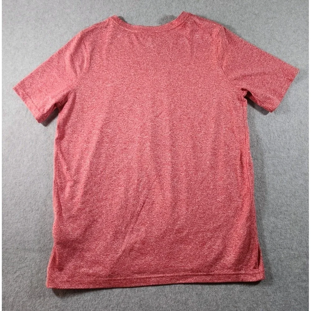 Nike Boys Dri-Fit T-Shirt, Size XL, Red, Short Sleeve, Breathable